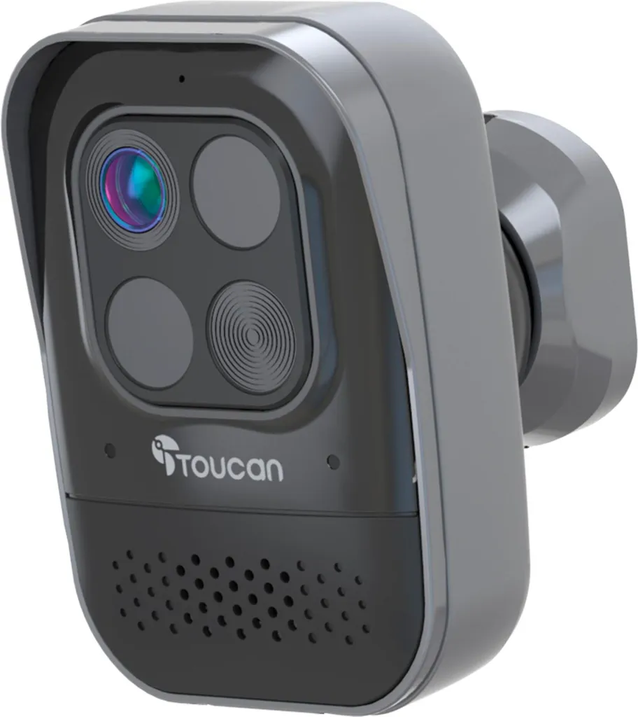 Caméra de surveillance extérieure Toucan PRO radar sans fil autonome