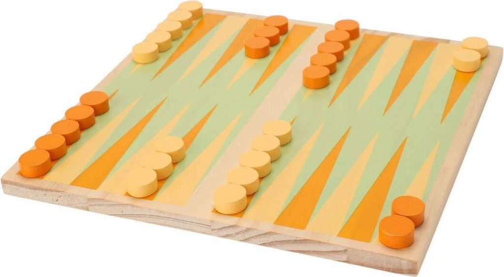 Backgammon-Brettspiel aus Holz