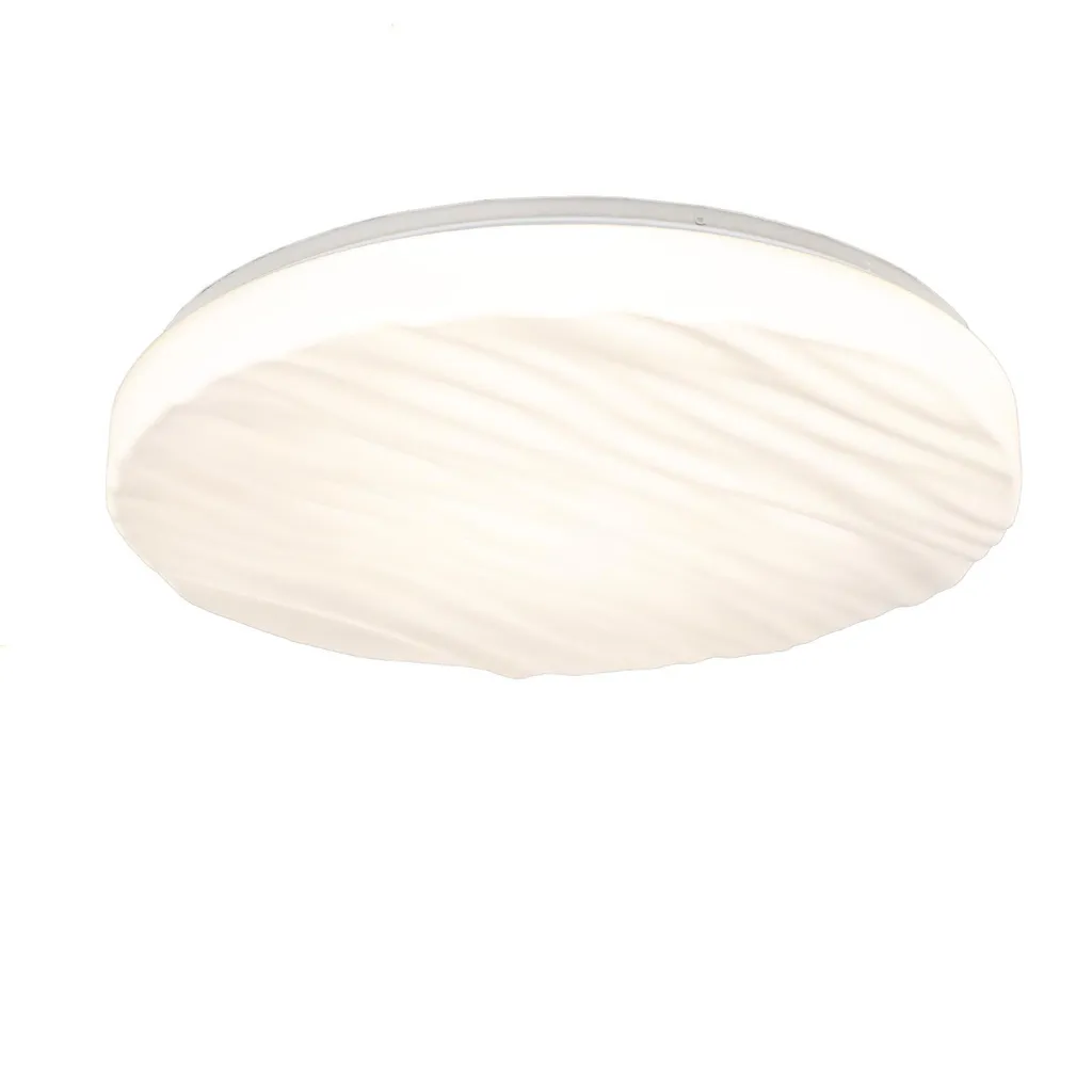 Plafoniera LED 40W CCT D480mm: Luce Personalizzabile Professionale