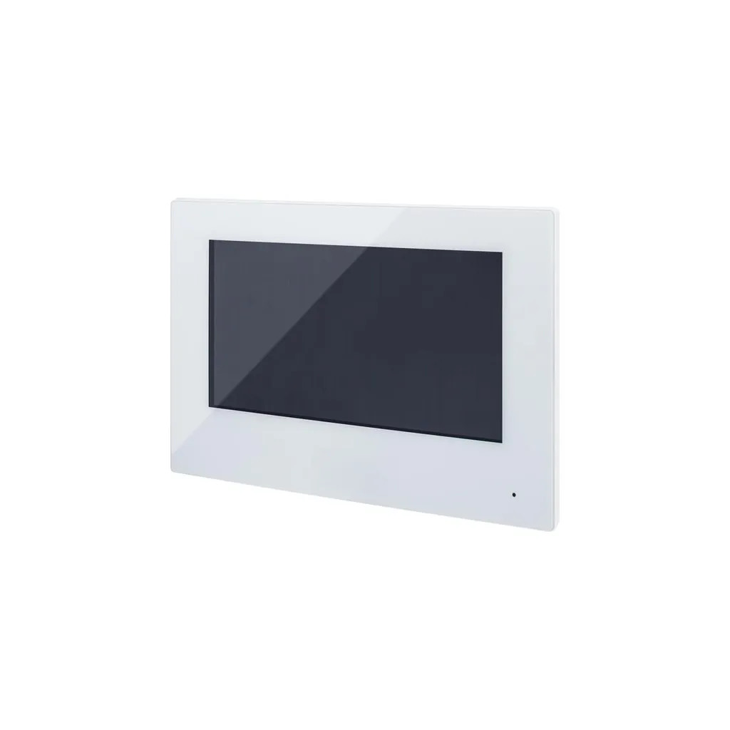 Écran Vidéo pour Interphone ABUS Moniteur Tactile 7 Pouces Blanc Filaire