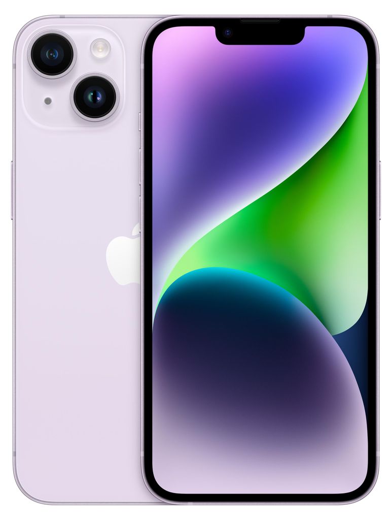 Apple iPhone 14 Plus, 17 cm (6.7"), 2778 x 1284 Pixel, 128 Produktbild 