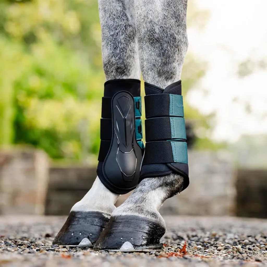 Protégez les Tendons de votre Cheval - Guêtres Horseware Classic Vert L
