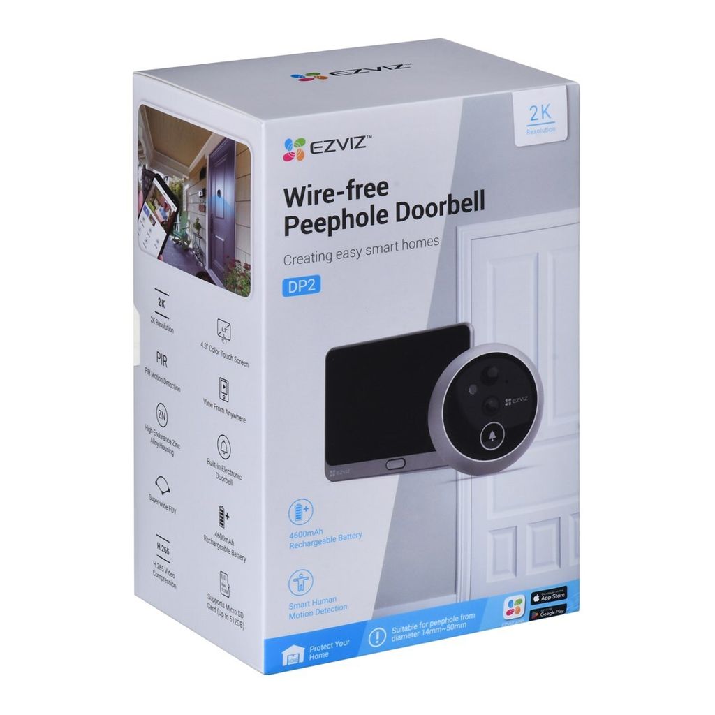 EZVIZ DP2 2K Drahtlose Türspion-Klingel Produktbild 15