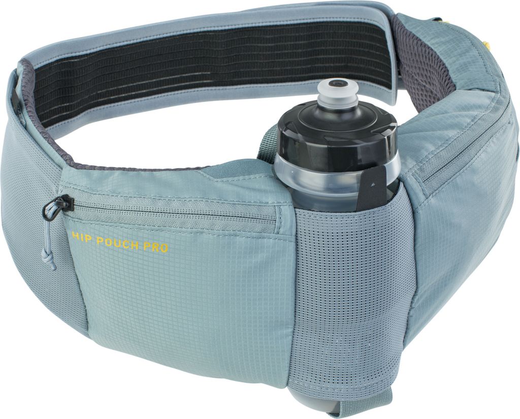 Evoc HIP POUCH PRO + DRINK BOTTLE 0.55L , Farbe:steel