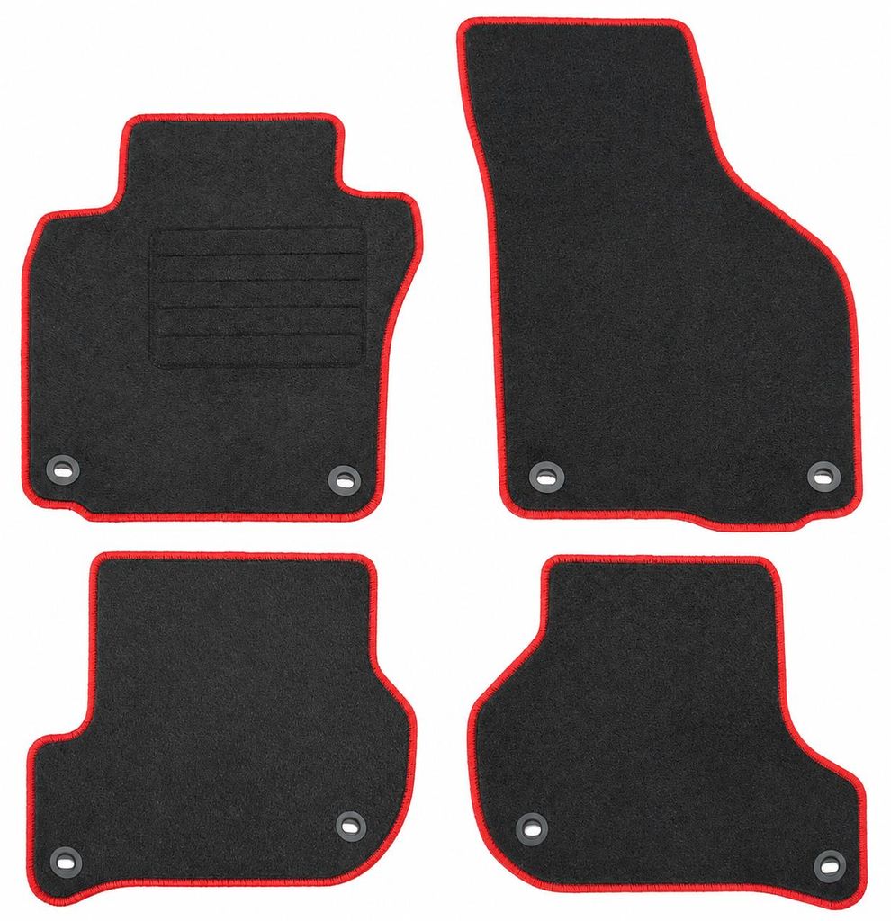 Fußmatten-Set für VW Golf 5 inkl. Variant, 10/2003-09/2009, Produktbild 