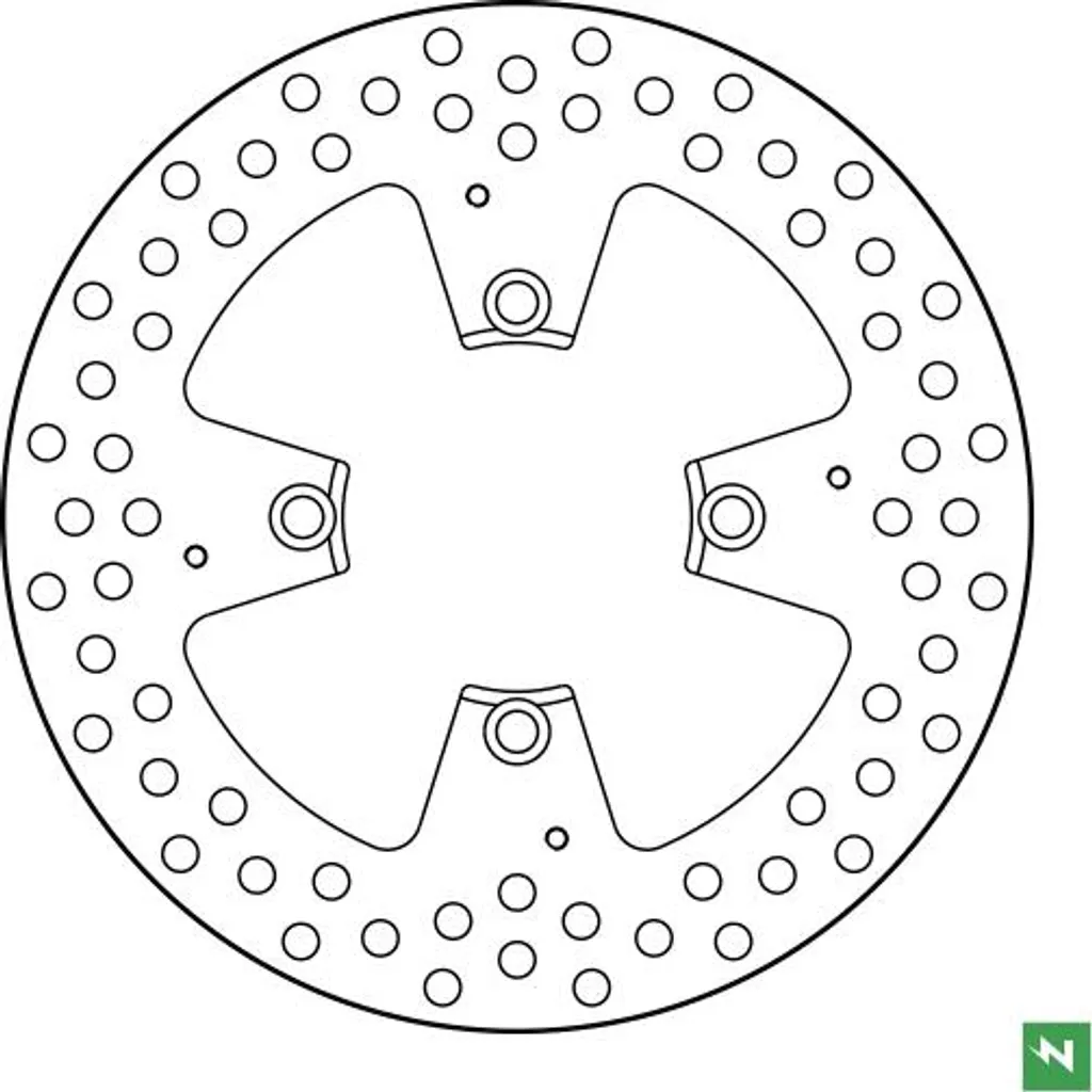 Disque de frein 245mm remplacement pour entretien moto DF5328A