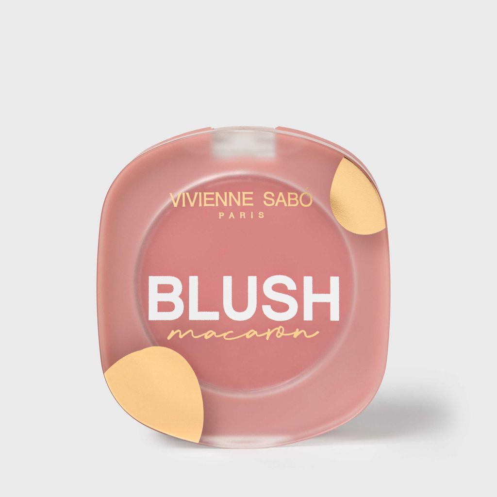 Vivienne Sabo - Matte face blush "Macaron" 03 Soft Pink