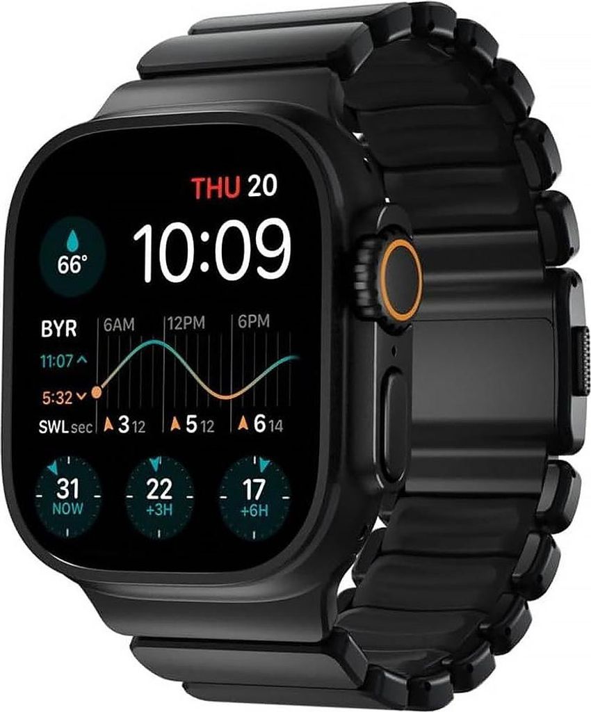 Nomad Stratos Band, Kapela, Chytré hodinky, Černá, Apple, Obrázek produktu 