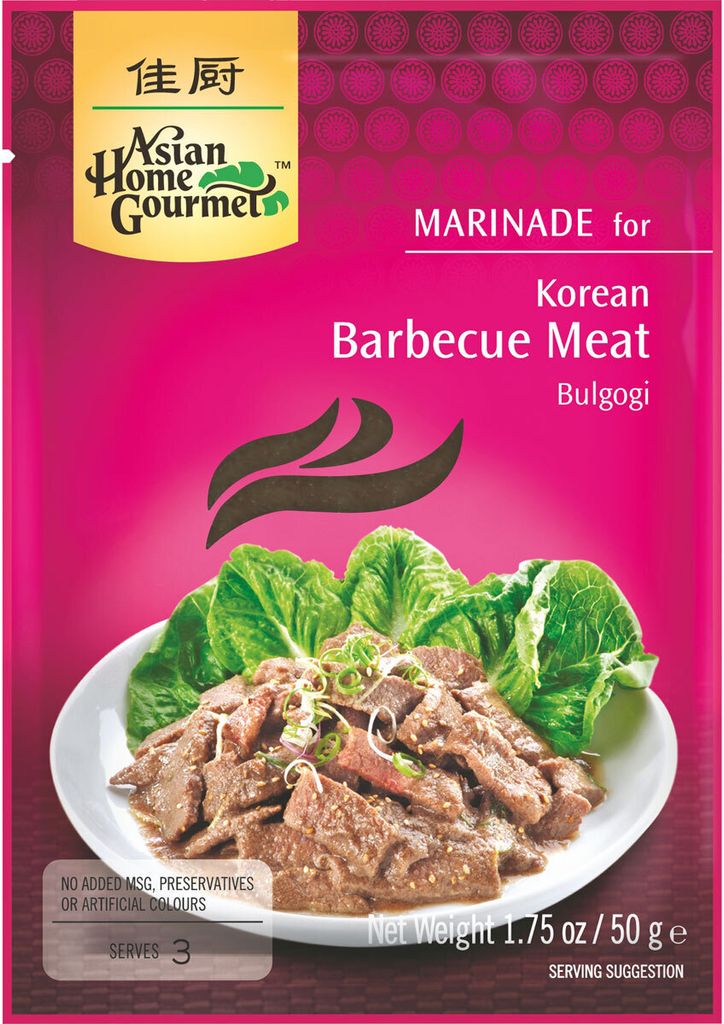 Asian Home Gourmet Bulgogi Marinade für Koreanisches BBQ Produktbild 