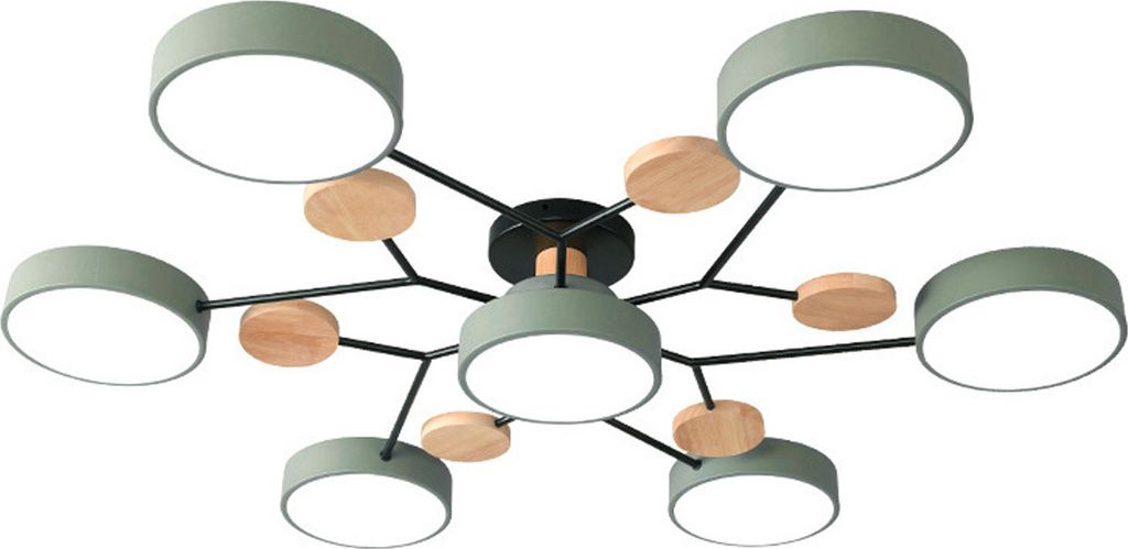 Deckenleuchte 6 + 1 Köpfe Deckenlampe, Kronleuchter für Produktbild 