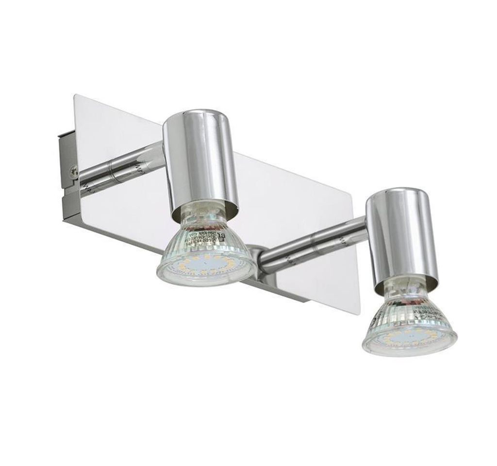 Briloner LED Wandleuchte Splash 2-flammig GU10 – 2x4W 3000K Produktbild 