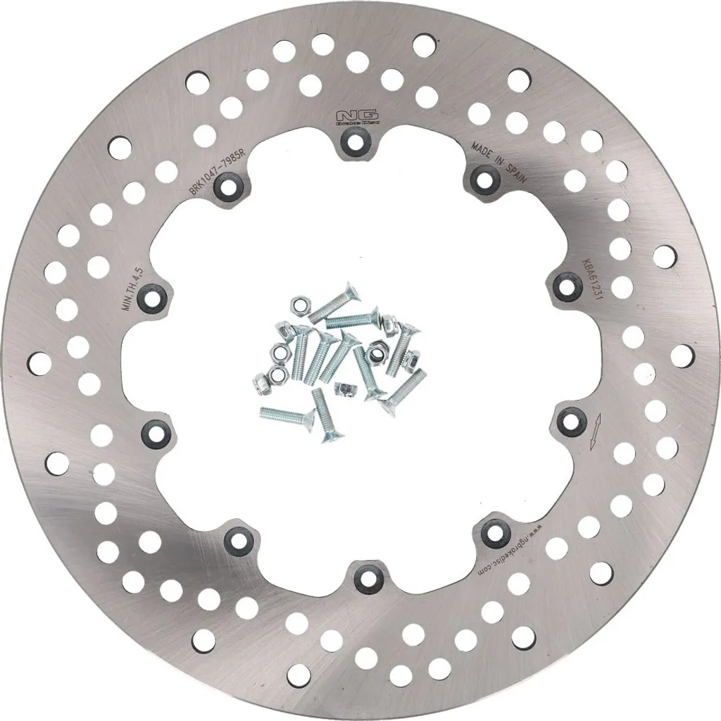 Disque de frein avant NG pour BMW R R80 GS : stop aux vibrations levier