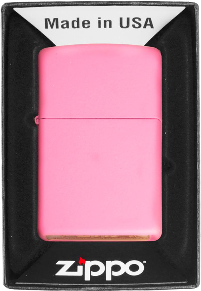 Zippo Benzin-Feuerzeug Pink Matt, unbefllt Produktbild 