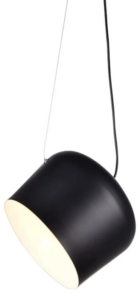 Lustre Suspension Métal Noir Style OD8002BK pour Éclairage de Salle à Manger
