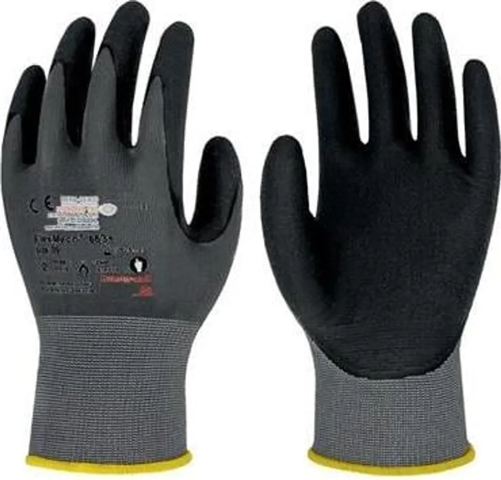 Guanti da Lavoro Honeywell FlexMech 663+ Taglia 11 Grigio Nero EN388