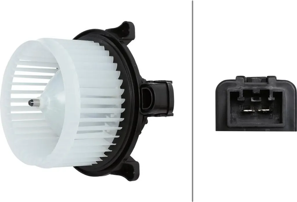 Réparer la ventilation FORD B-MAX : Ventilateur HELLA 12V 240W 2 pôles