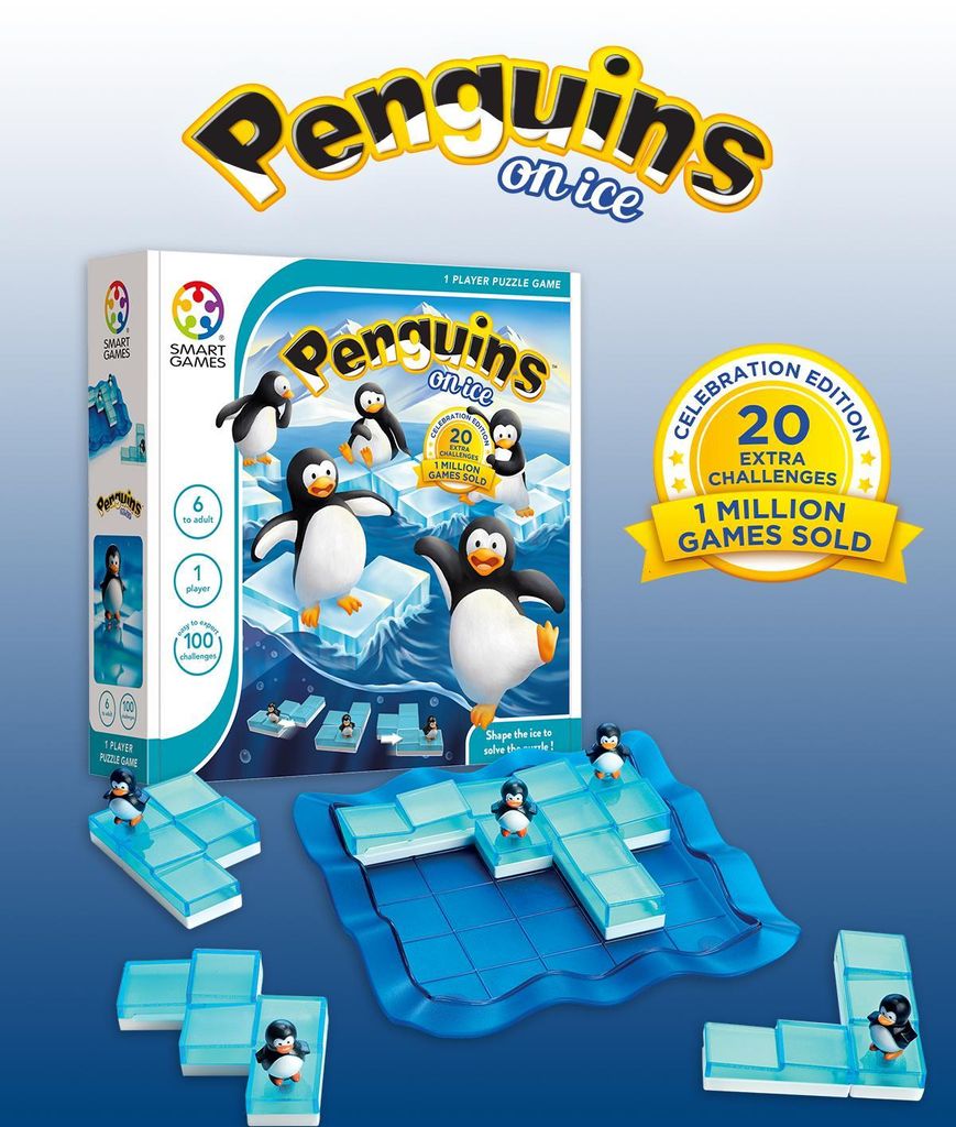 SmartGames Penguins on ice, 6 rok / roky, Viacfarebný Obrázok produktu 