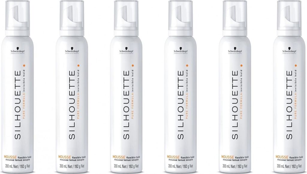 Silhouette Flexible Hold Mousse 6x200 ml