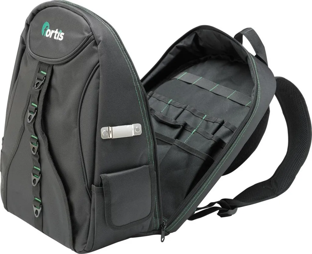 Sac à dos outils FORTIS 340x440x260mm pour organiser votre matériel