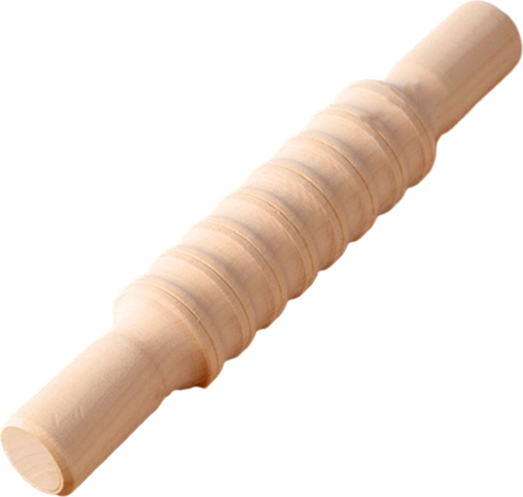 Muskelroller für Schienbeinkonditionierung, Muay Thai, Kickboxen, MMA, Fettabsaugung, Nudelholz aus Holz, Linderung von Muskelkater, Physiotherapi...