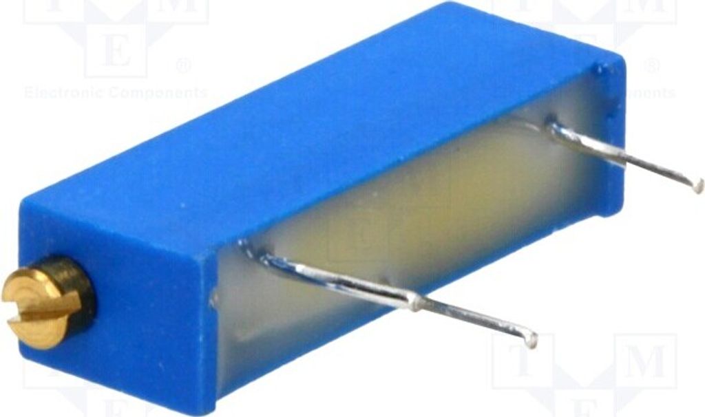 1x Potentiometer: für den Einbau 10kΩ 750mW 10% M43P103KB40 THT-Potentiometer m