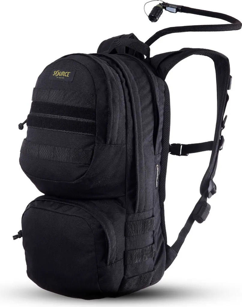 Sac à dos tactique Source Commander 10L Noir avec réservoir d'eau inclus