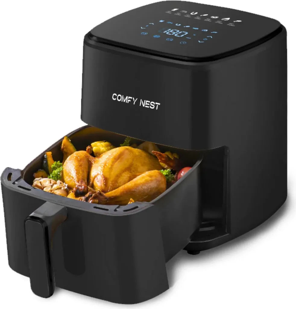 Recensione Comfy Nest CN-06191: Friggitrice Aria 1400W High-Tech 5L