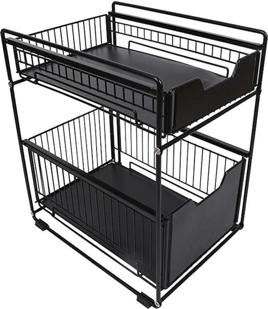 Rangement pour placard de cuisine sous évier pour produits ménagers