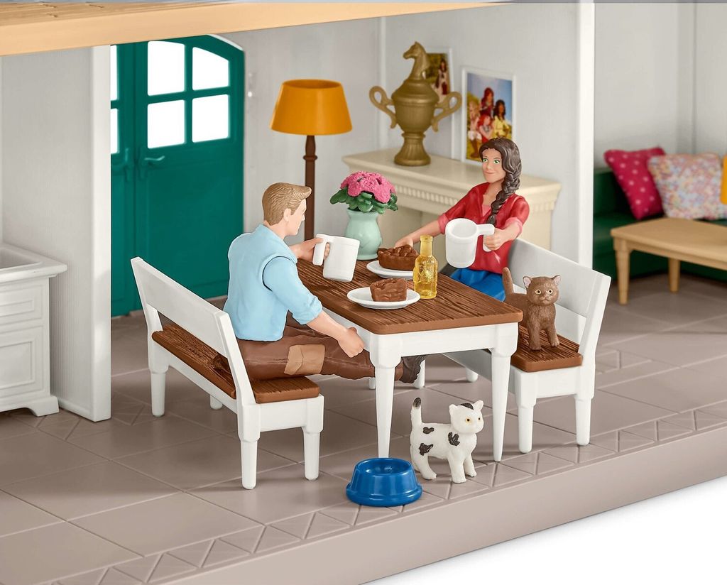 Schleich Großer Pferdehof mit Wohnhaus und Stall; 42416 Produktbild 13