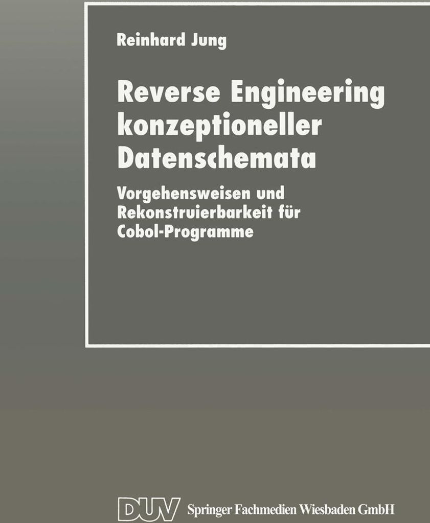 Reverse Engineering konzeptioneller Datenschemata