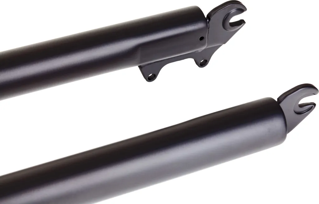 Fourche double pont noble 690 mm noir mat, robuste et polyvalente - 2