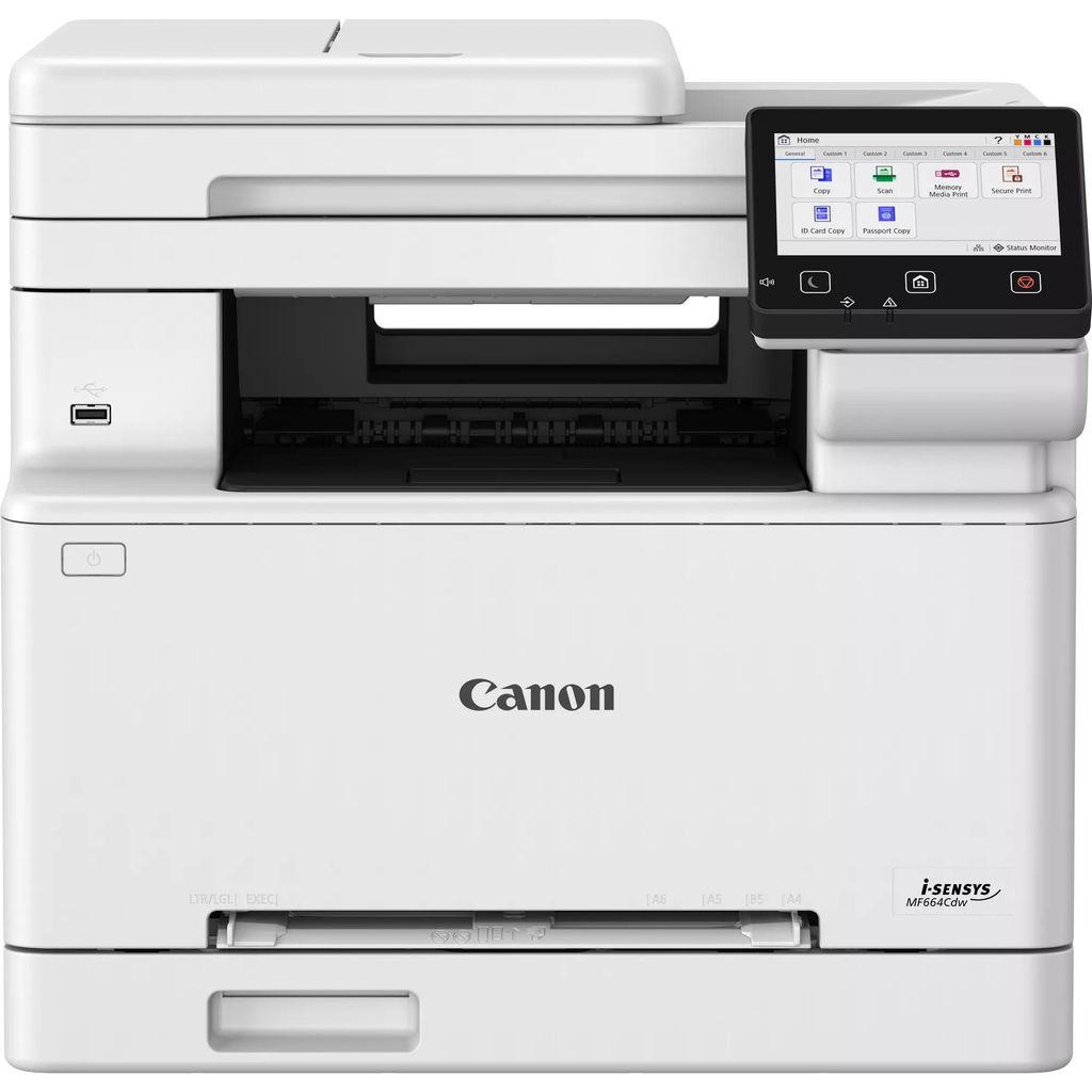 Canon i-SENSYS MF664Cdw, Laser, Farebná tlač, 1200 x 1200 Obrázok produktu 
