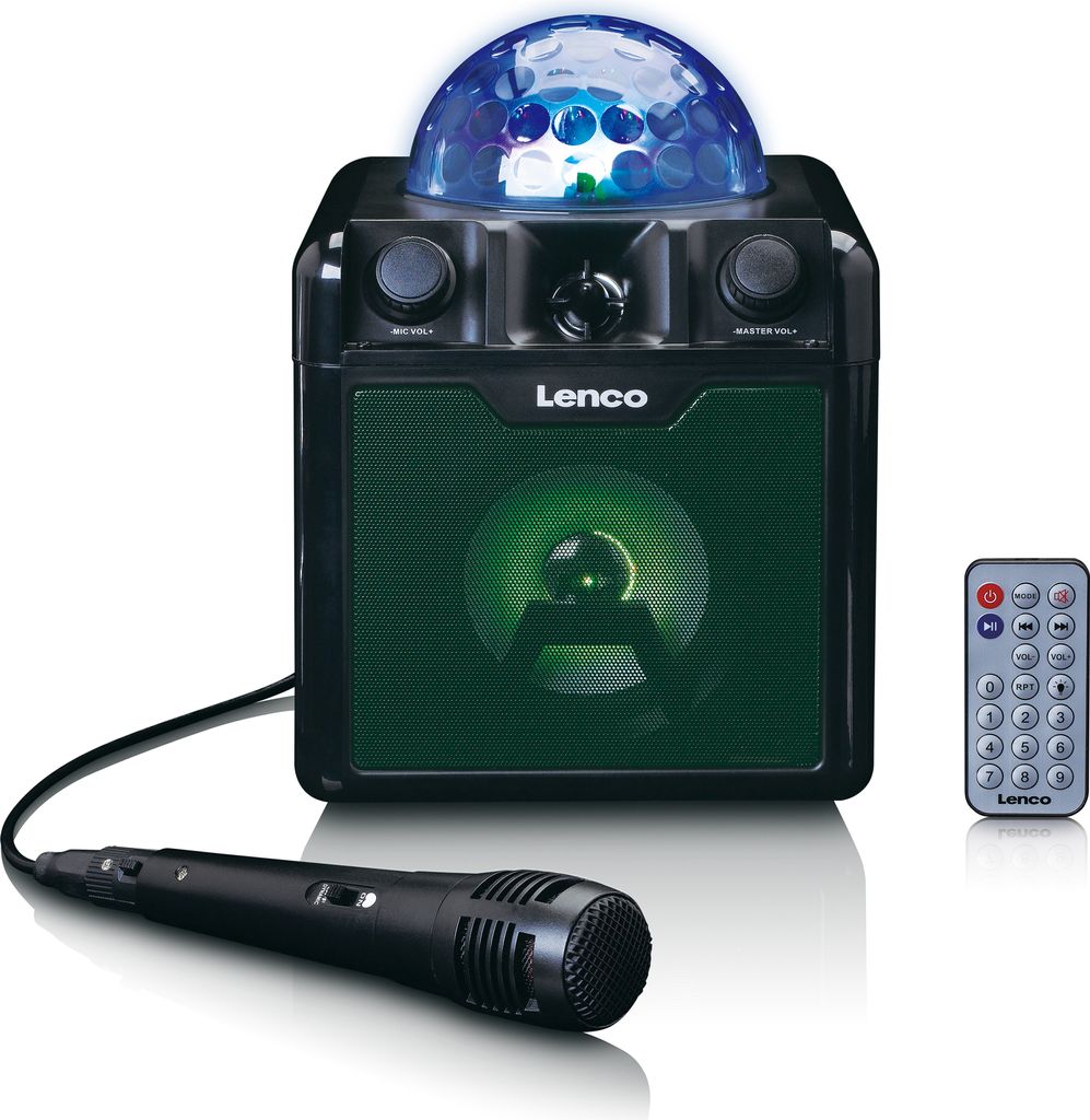 Lenco BTC-050BK - Karaoke Lautsprecher Produktbild 
