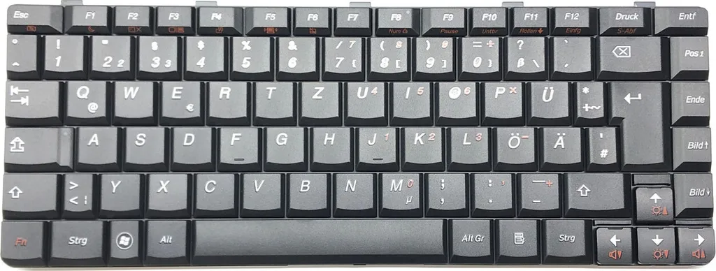Clavier de Remplacement pour Lenovo IdeaPad U350 - Version AZERTY Noir - 2