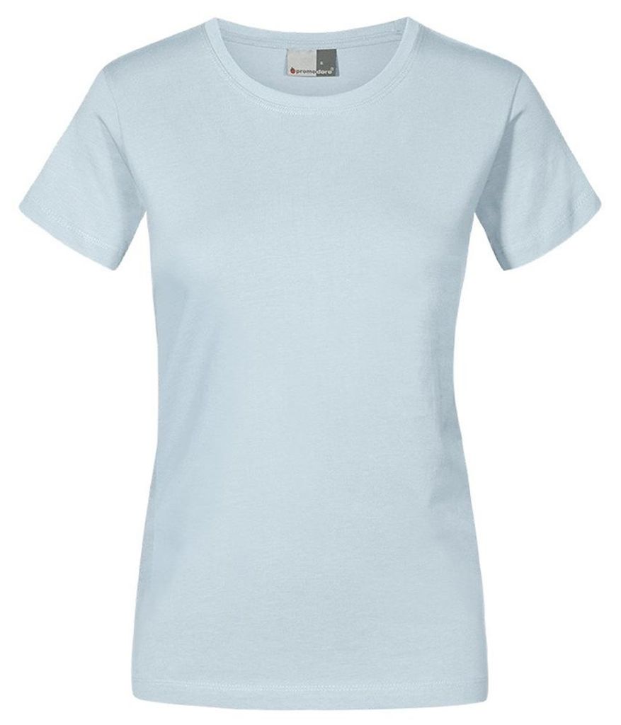 Promodoro - "Premium" T-Shirt für Damen LT2966 (S) (Babyblau)