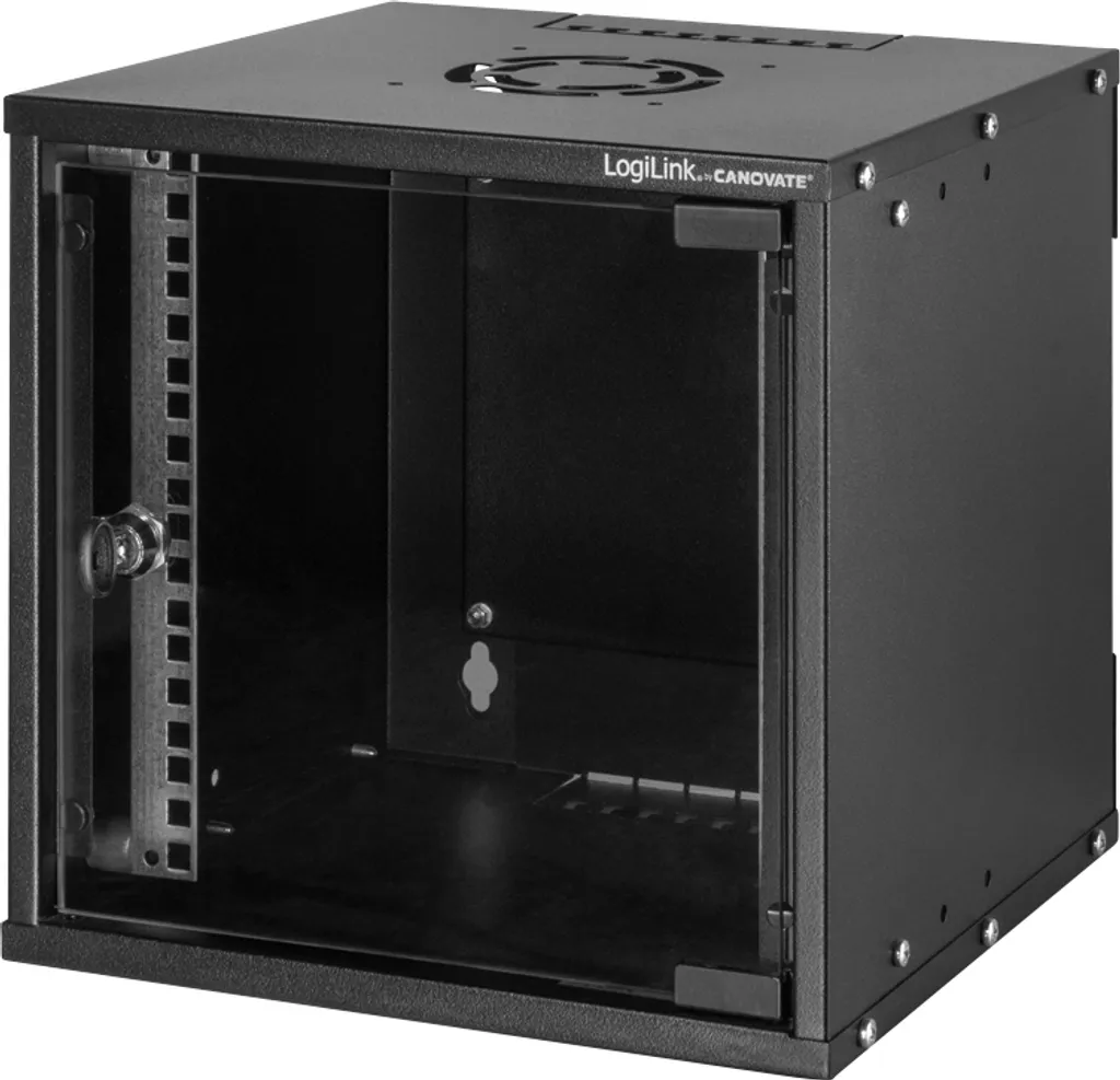 Distributore a Parete 10" LogiLink W66Z30B 6U Nero Design SOHO