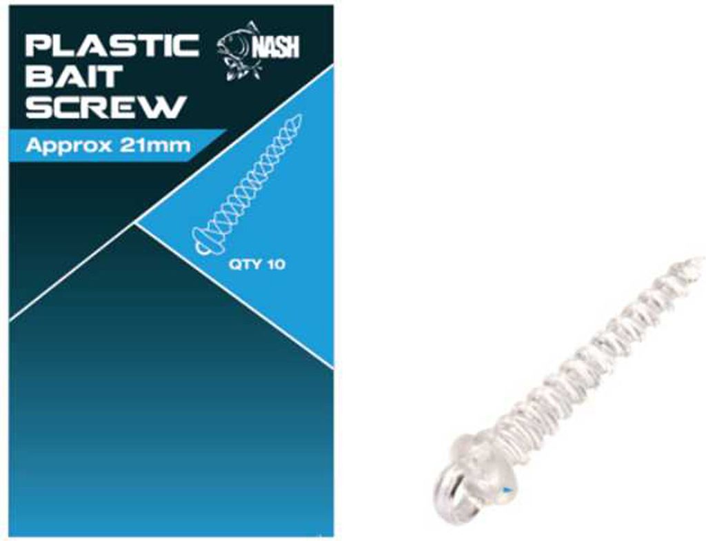 Nash Plastic Bait Screws 21 mm