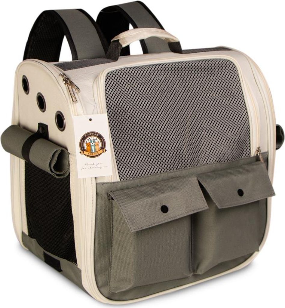 Furrever Friends Citnic - Transport-Rucksack für Katzen und Hunde Furrever Friends
