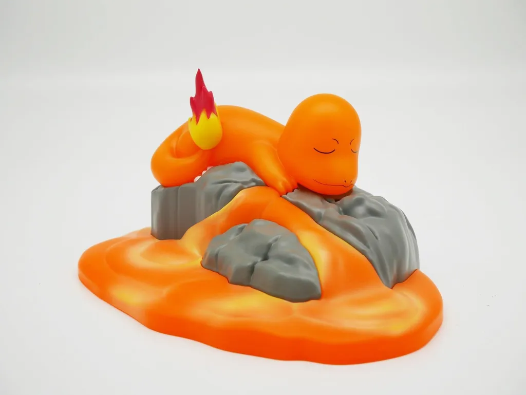 Veilleuse Pokémon Salamèche - Lampe de chevet enfant avec arrêt auto