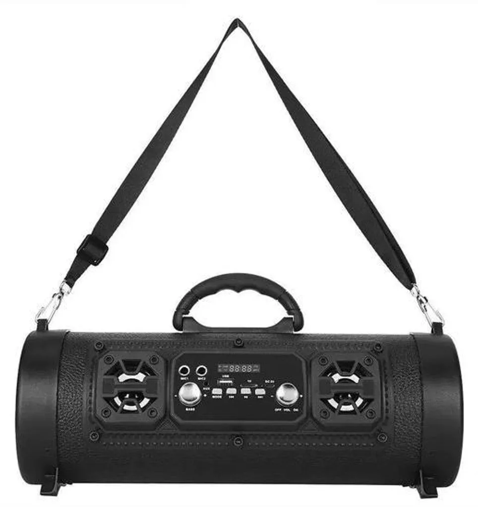 Enceinte Bluetooth Nomade Noire : Finies les Pannes avec sa Batterie