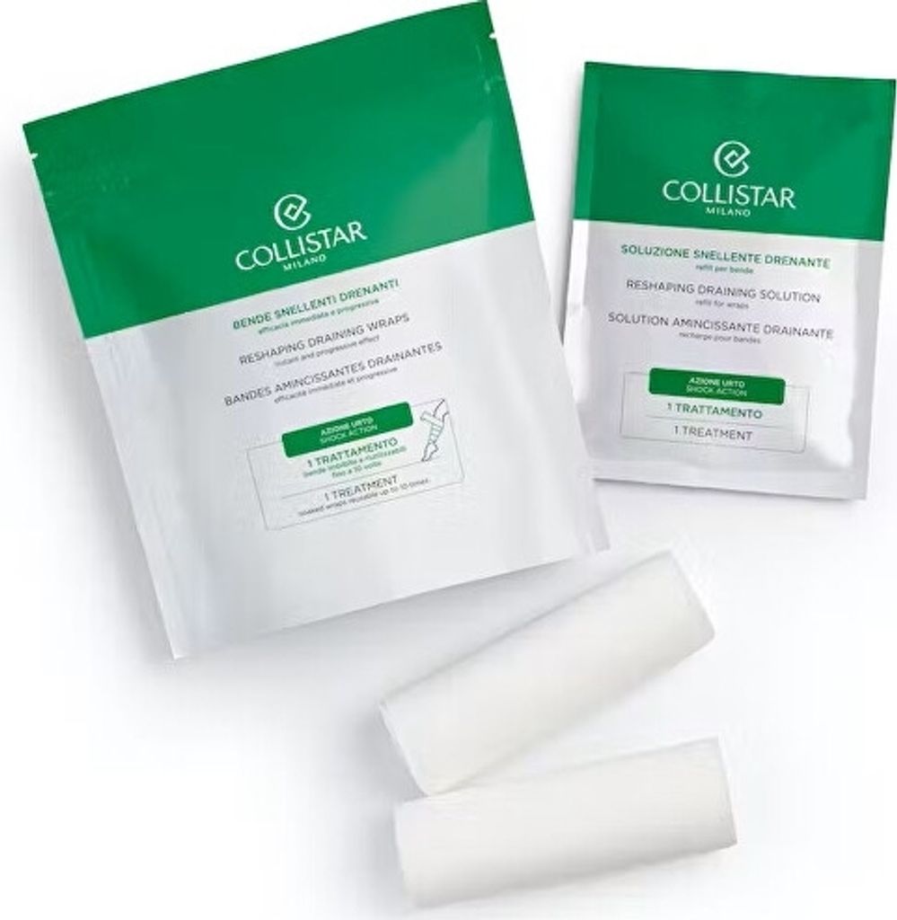 Collistar Drenujące bandaże wyszczuplające, 2x100ml Zdjęcie produktu 