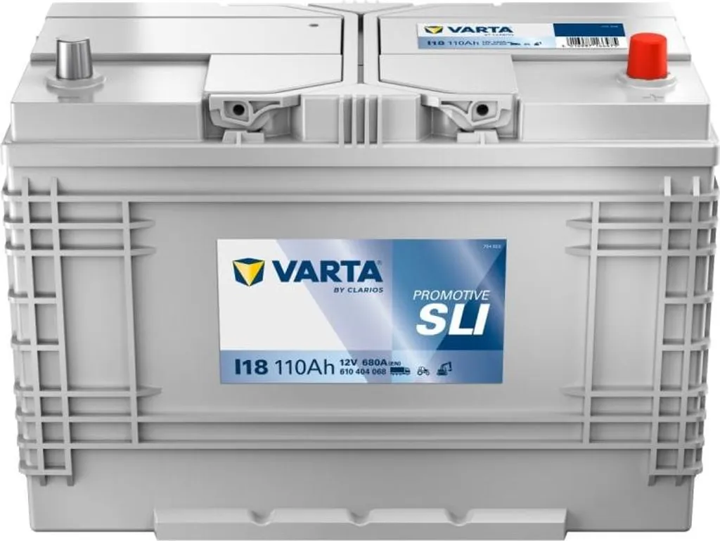 Batterie de démarrage Varta 110Ah 12V 680A série Promotive pour utilitaire