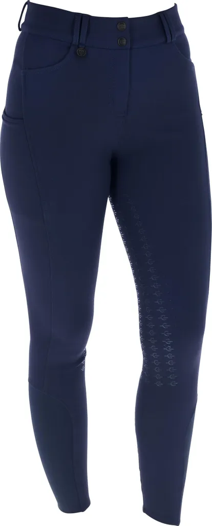 Culotte d'hiver Full Grip femme Covalliero anti-froid navy - Taille 38