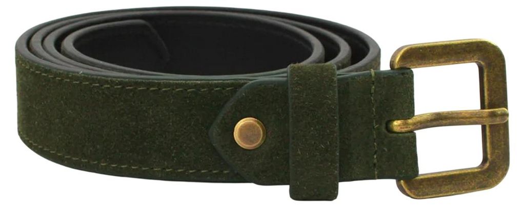 Eastern Counties Leather - Taillengürtel "Alessia", Wildleder-Damen EL357 (36 DE) (Oliv)