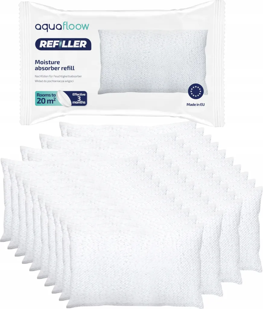 40x250g Granulés Anti-Humidité Pour Personnes Allergiques 20m²