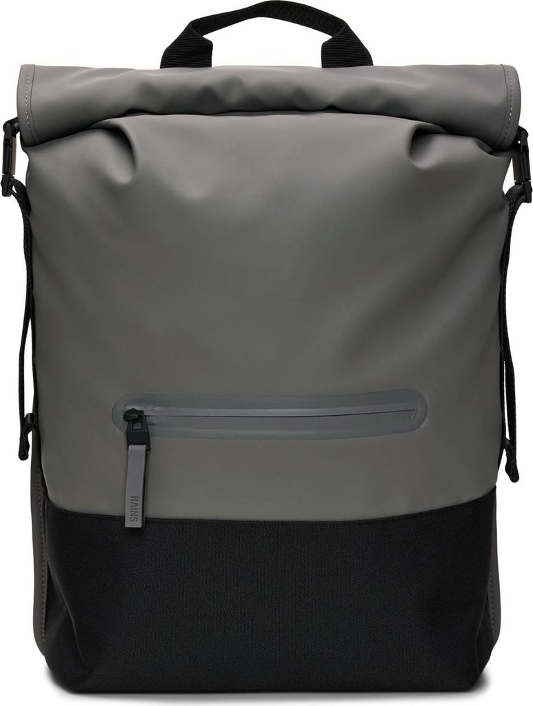 Rains Trail Rolltop Backpack W3 grau
