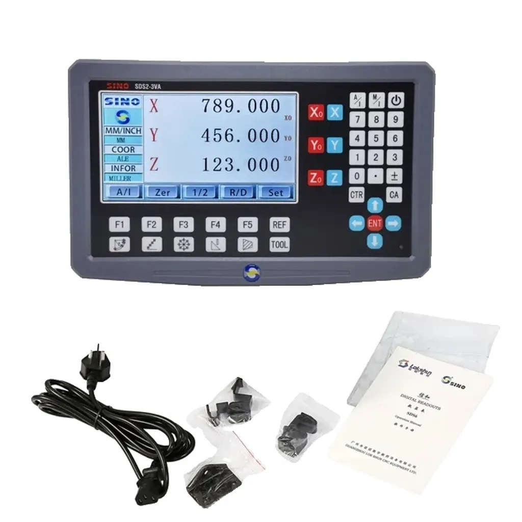 Finissez-en avec les erreurs de mesure : Kit DRO 3 axes LCD SDS2-3VA