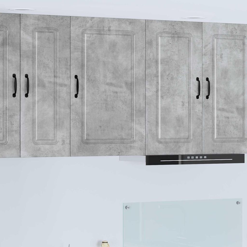 vidaXL Küchenschrank Kalmar Beton Grau 50 x 31 x 80 cm Holzwerkstoff
