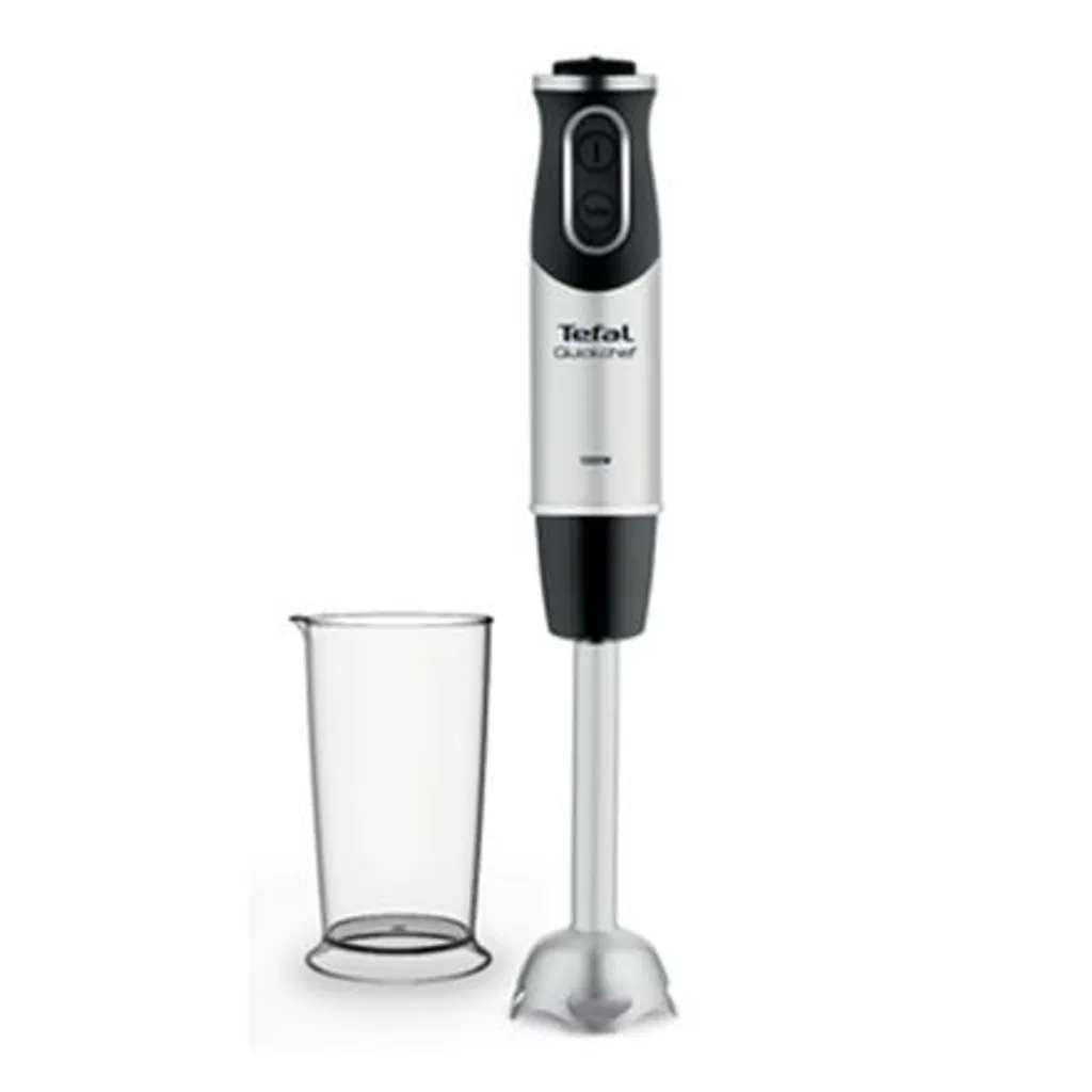 Mixeur plongeant 1000W Tefal Quickchef HB65K en inox avec 20 vitesses
