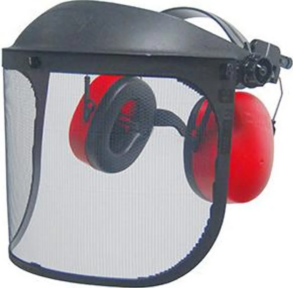 Visière Anti-projection et Anti-buée avec Casque Anti-bruit Pro 26dB